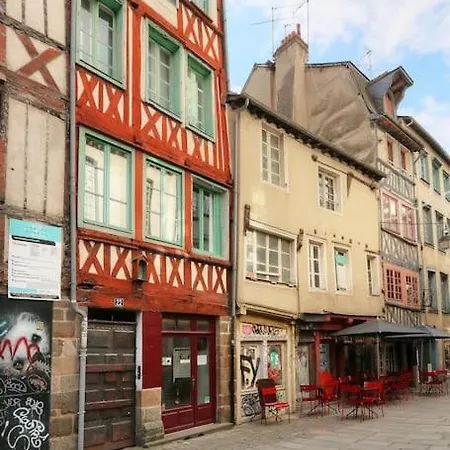 Appartement Le Saint Georges, Centre historique proche gare à Rennes Extérieur photo
